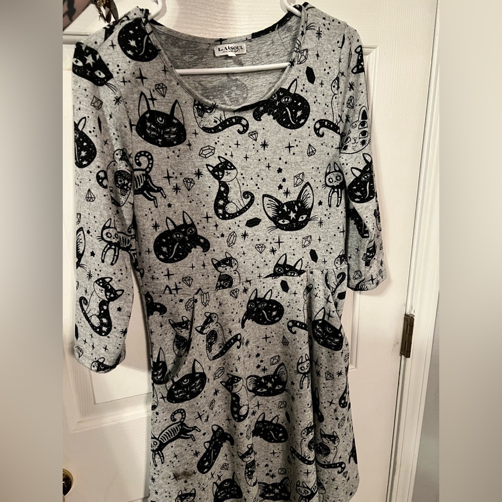 KillStar Cosmic Cat Dress